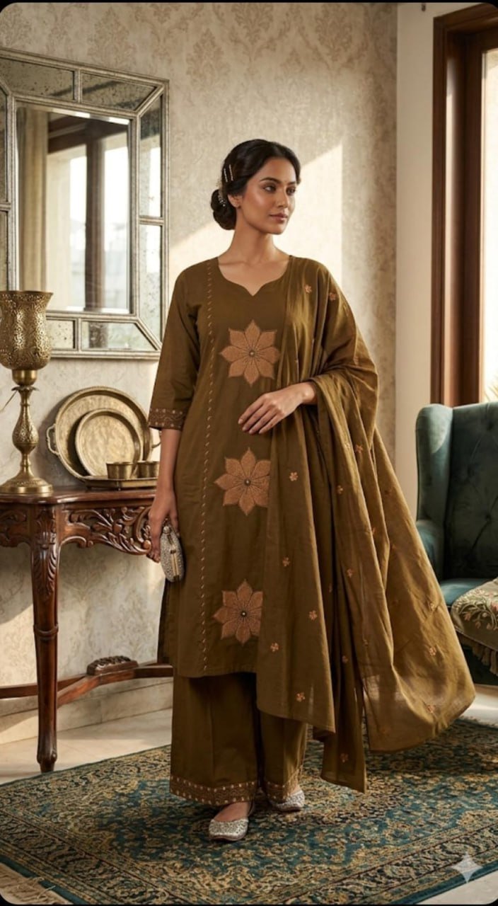 kurti neck panel