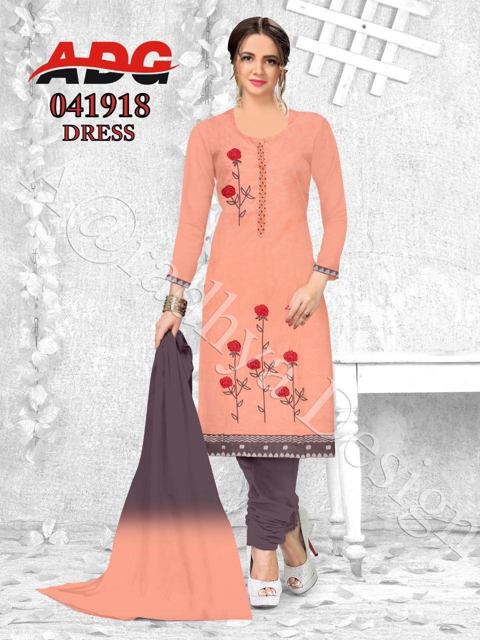 Daman & Single Head top & Duppata