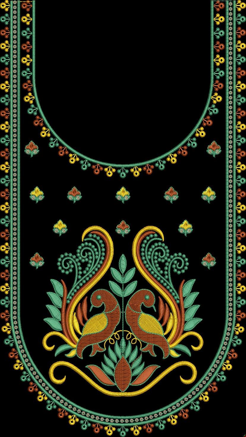 Fancy Kurti neck sq