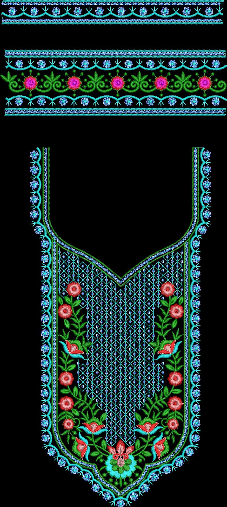 top neck  daman sq