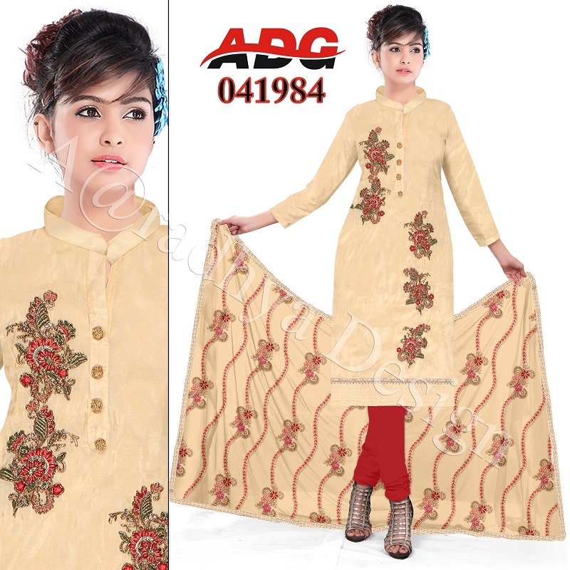 Daman & Single Head top & Duppata