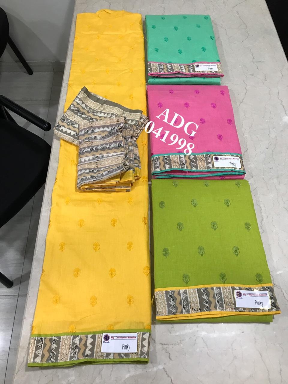 Daman & Single Head top & Duppata