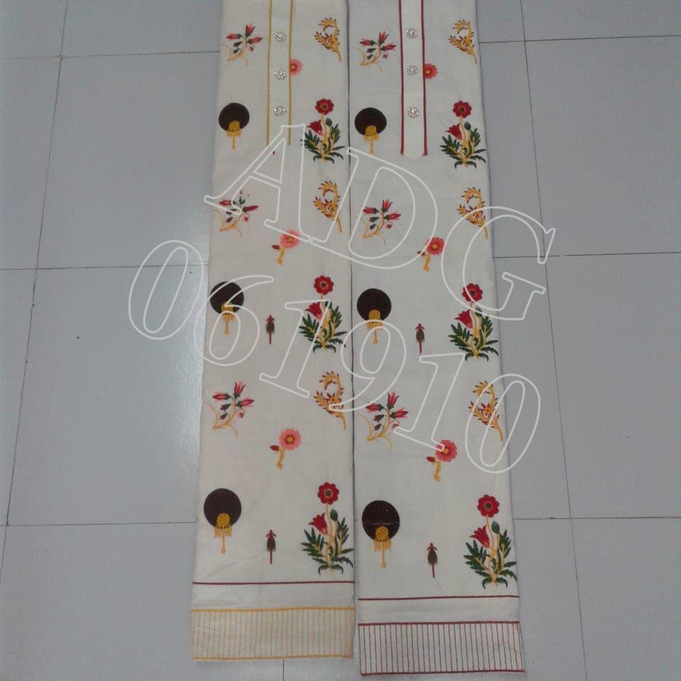 Daman & Single Head top & Duppata