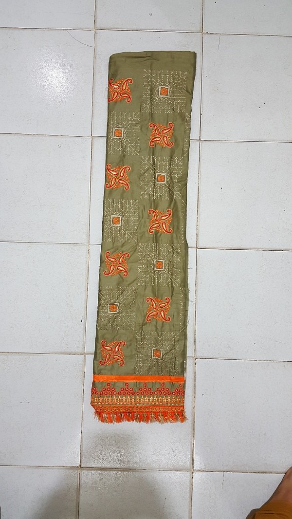 Daman & Single Head top & Duppata
