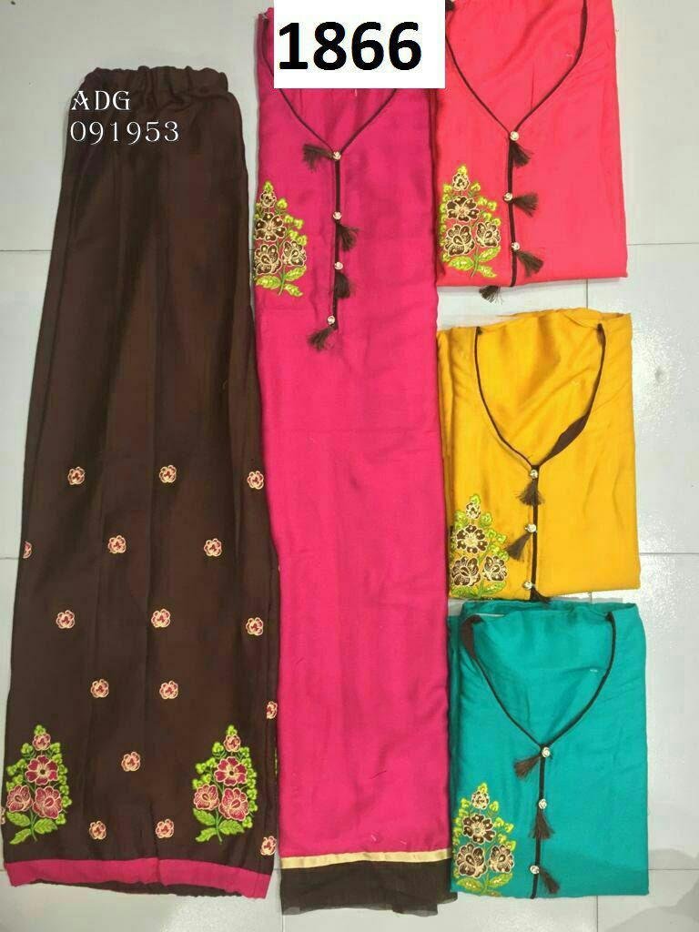 Daman & Single Head top & Duppata