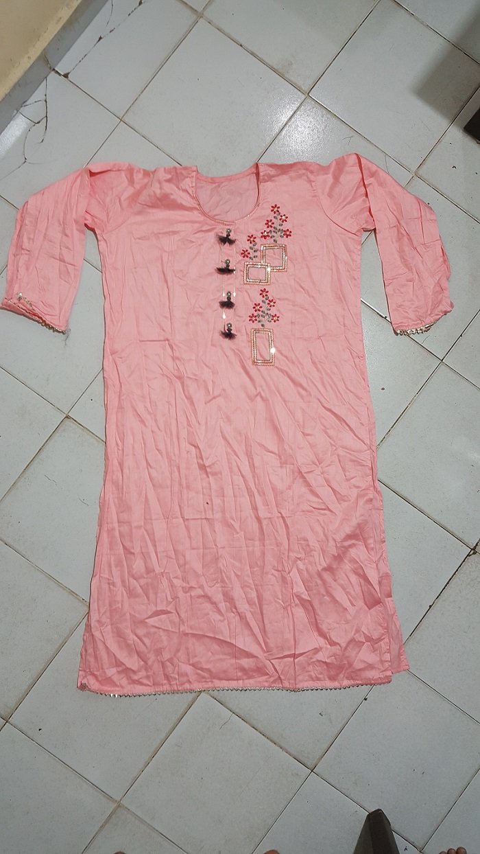 Daman & Single Head top & Duppata
