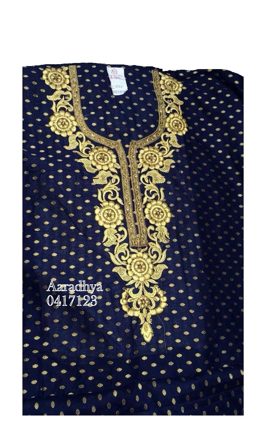 fancy kurti neck
