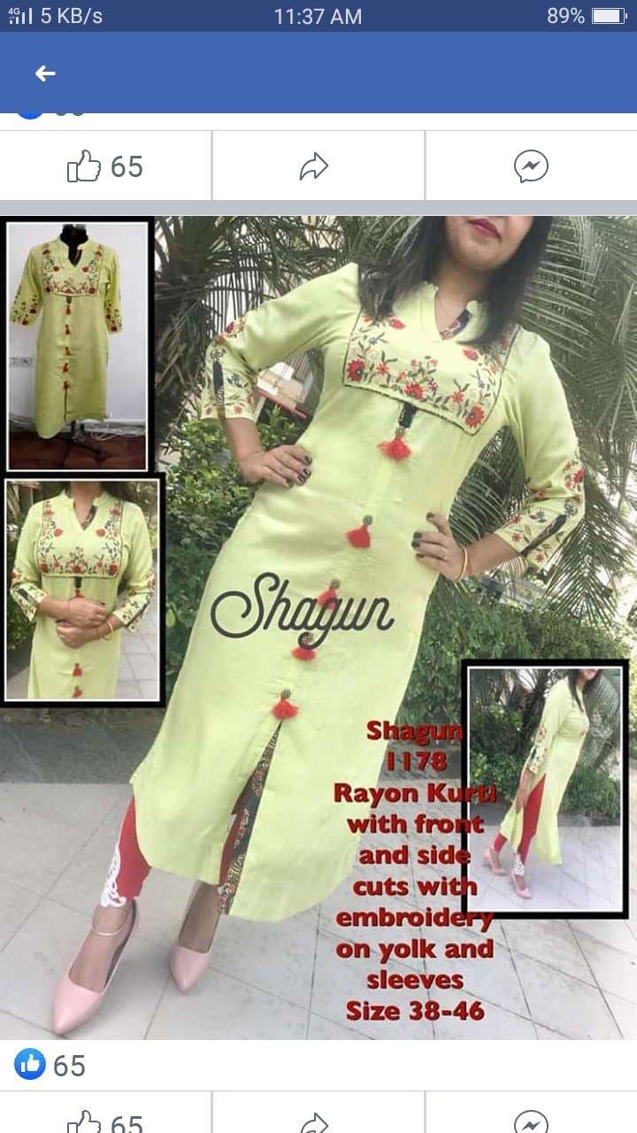 fancy kurti