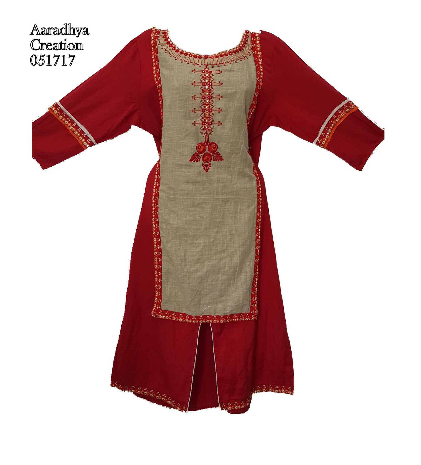 fancy kurti neck