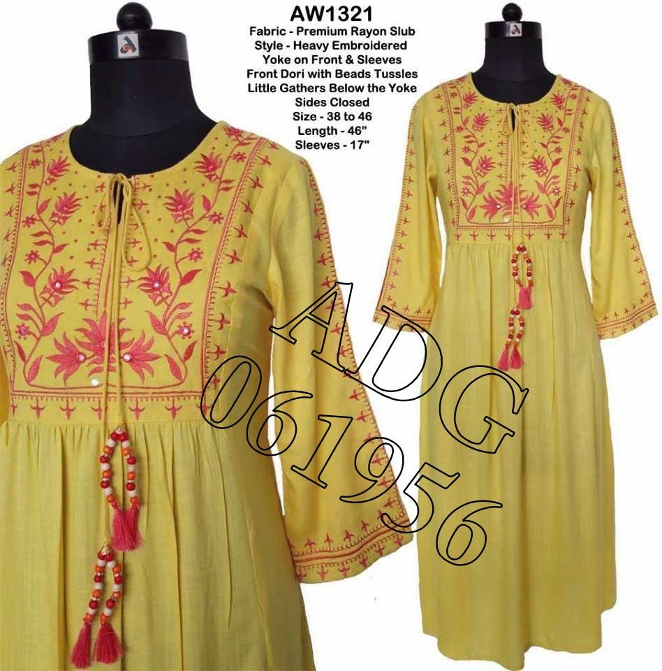 fancy kurti