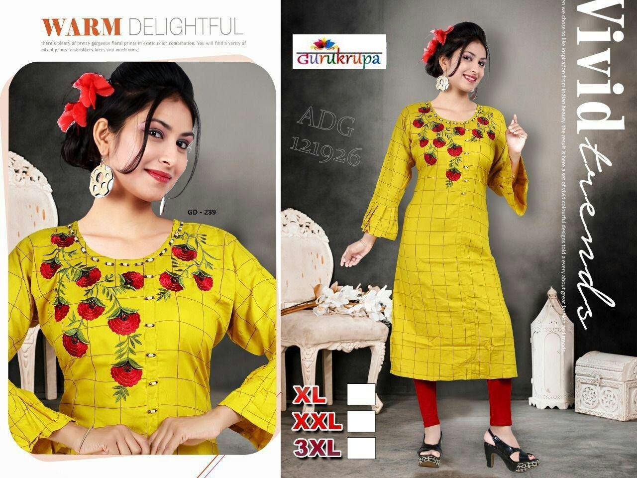 fancy kurti