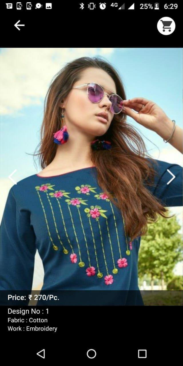 fancy kurti