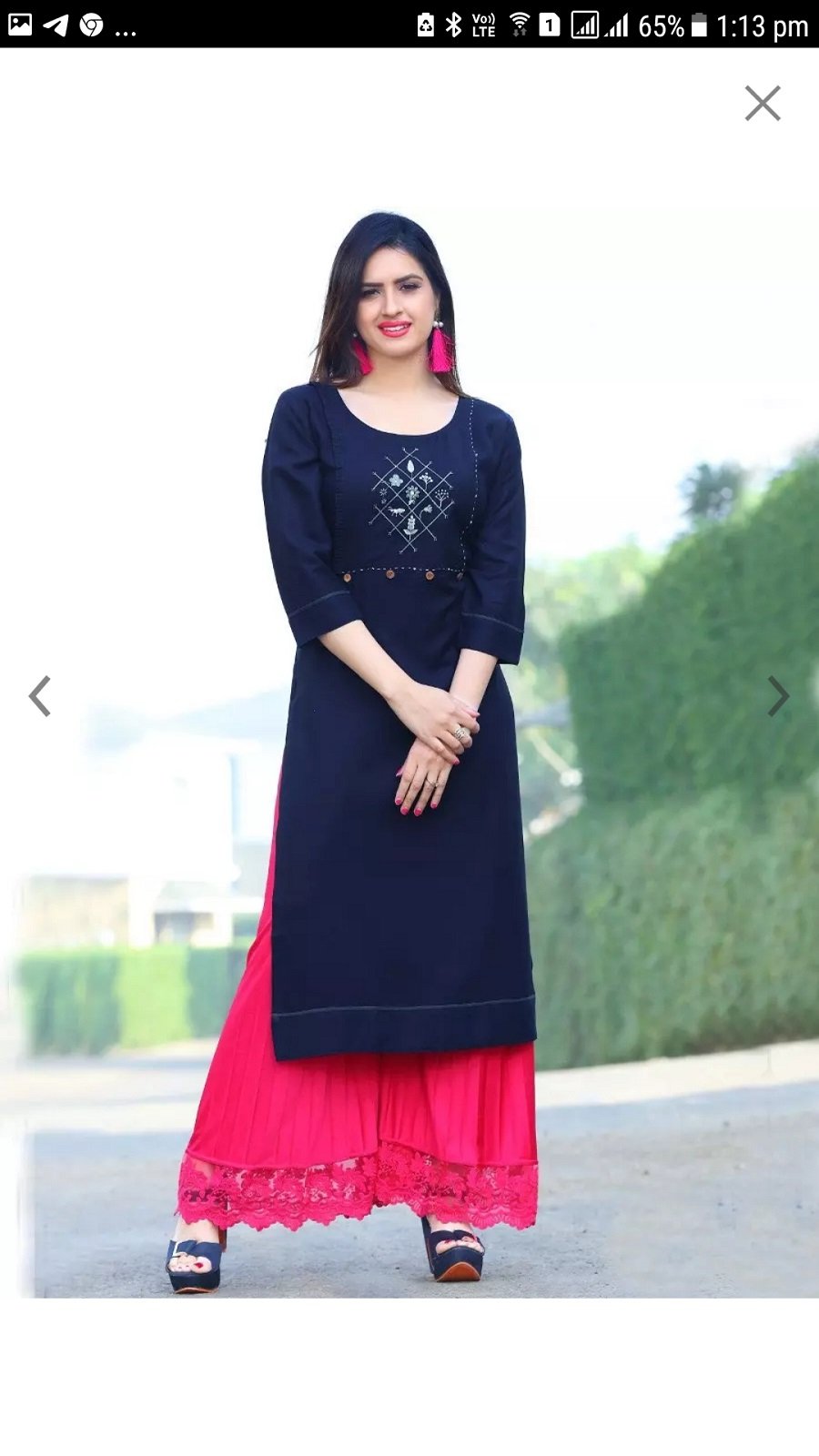 fancy kurti