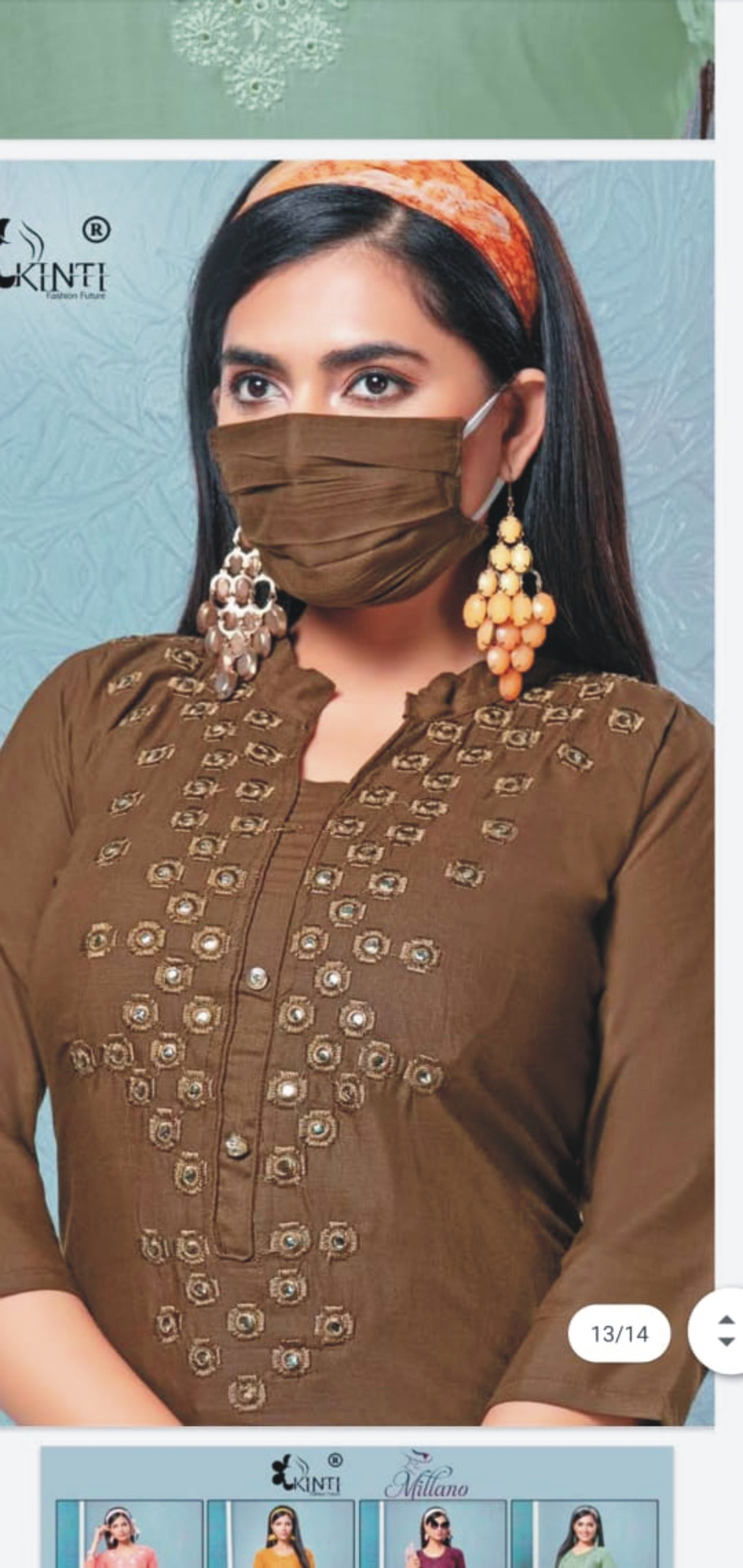 neck kurti
