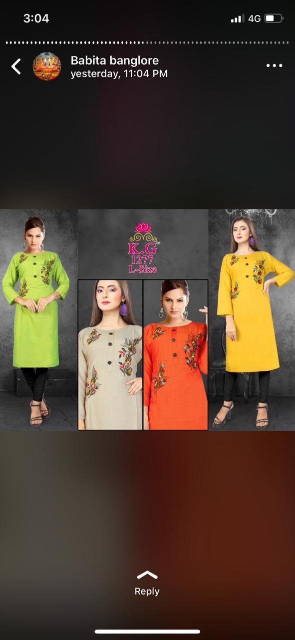 fancy kurti