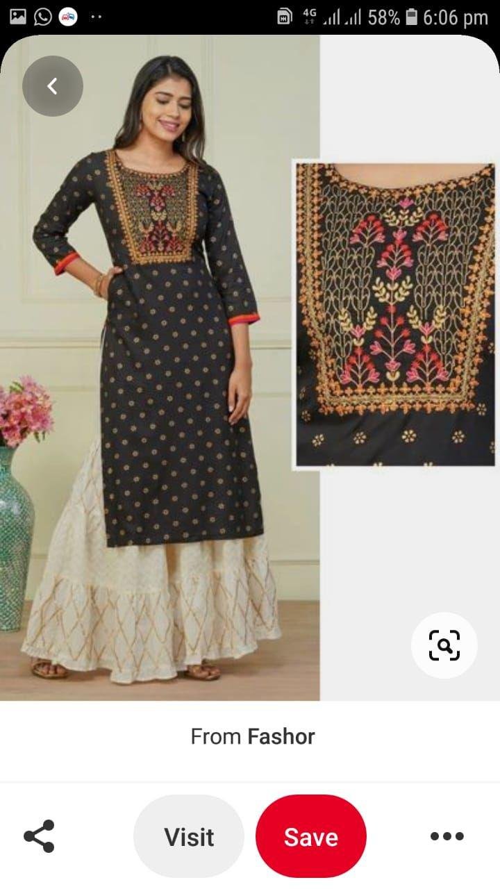 fancy kurti