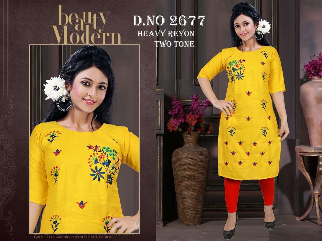 fancy kurti