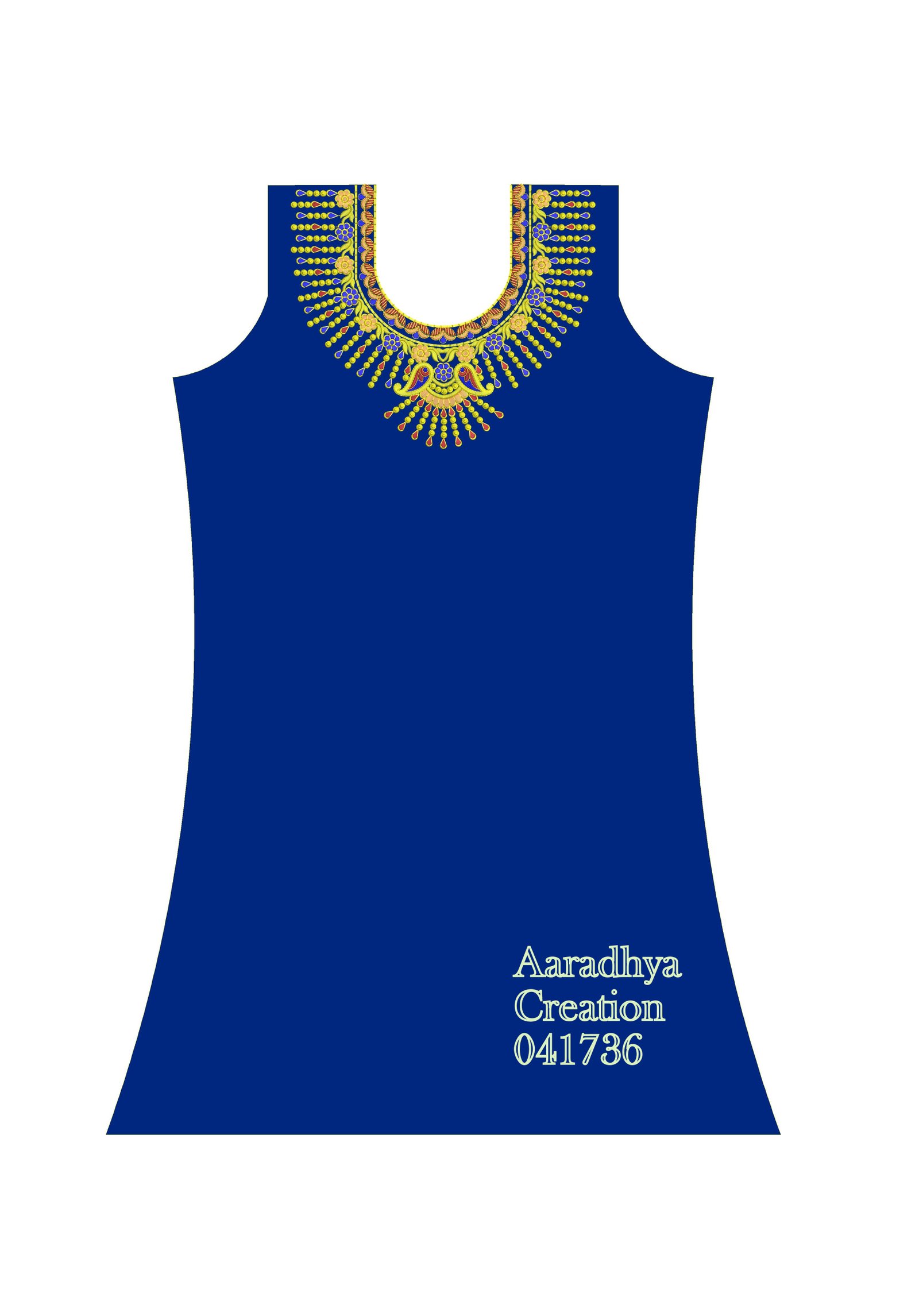 fancy kurti neck