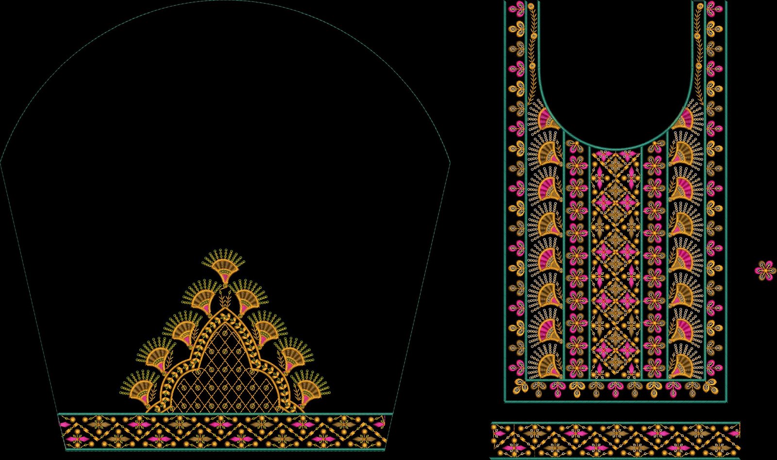 kurti neck seq
