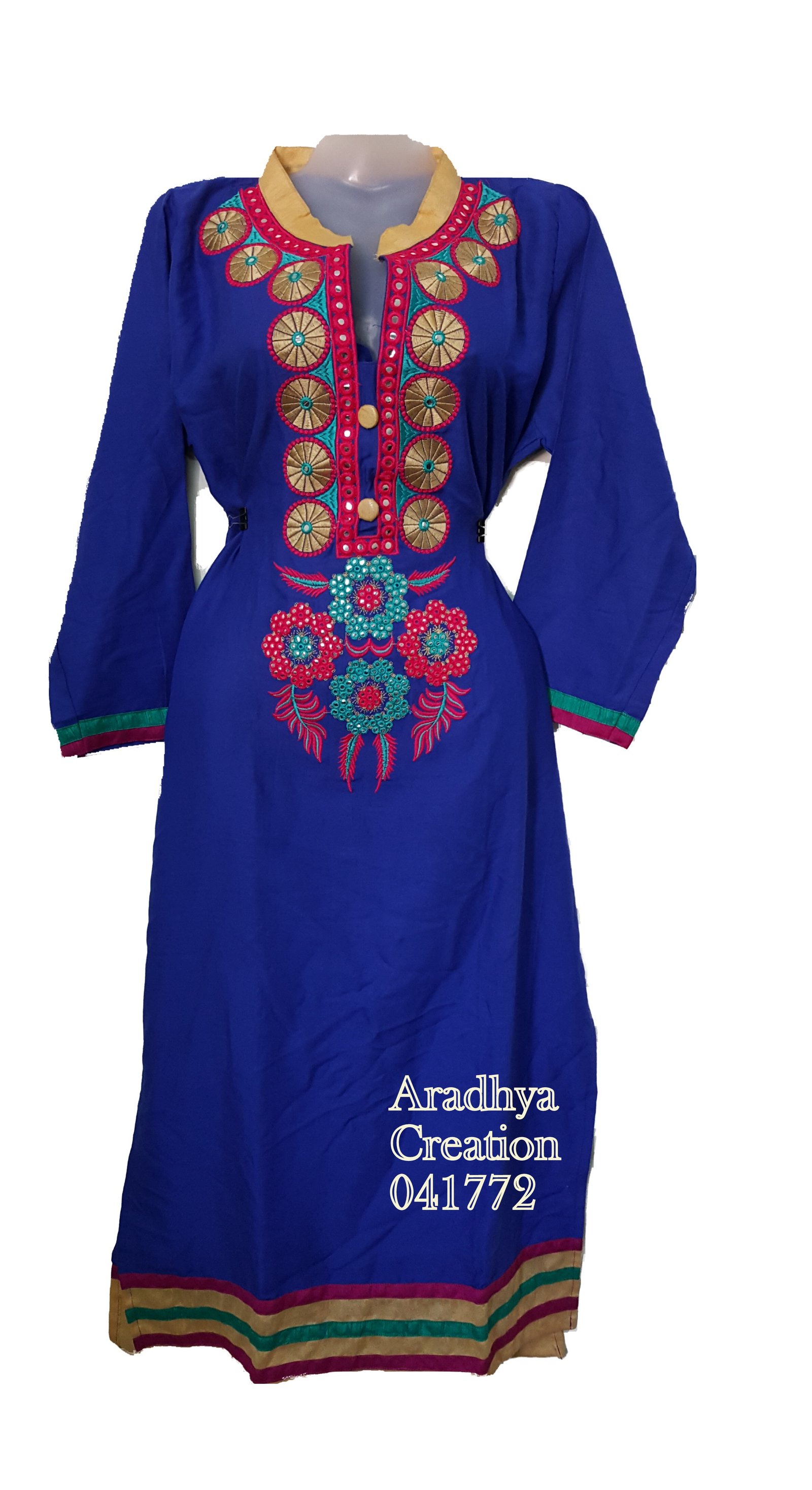 fancy kurti neck