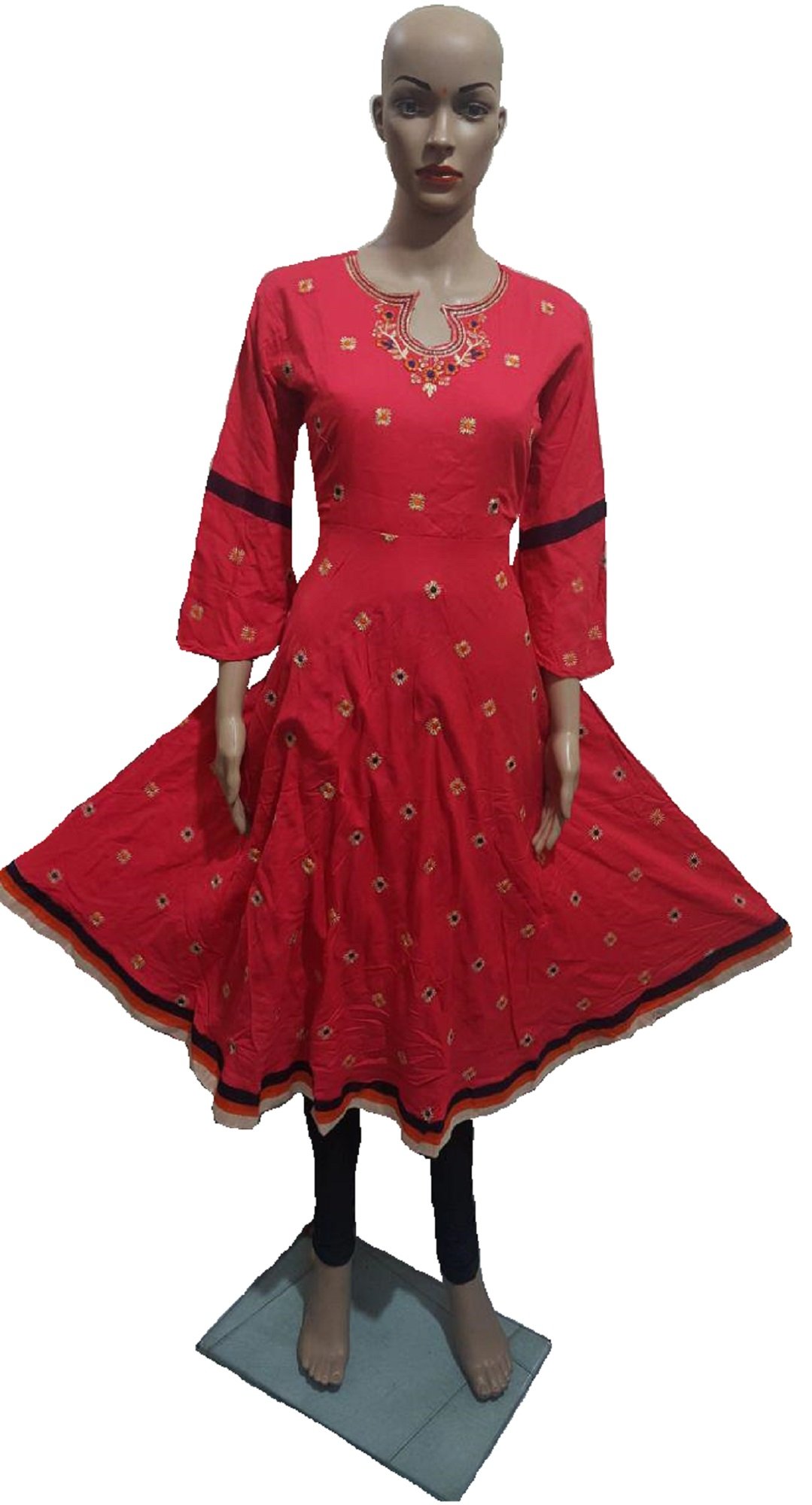 fancy kurti choli kali