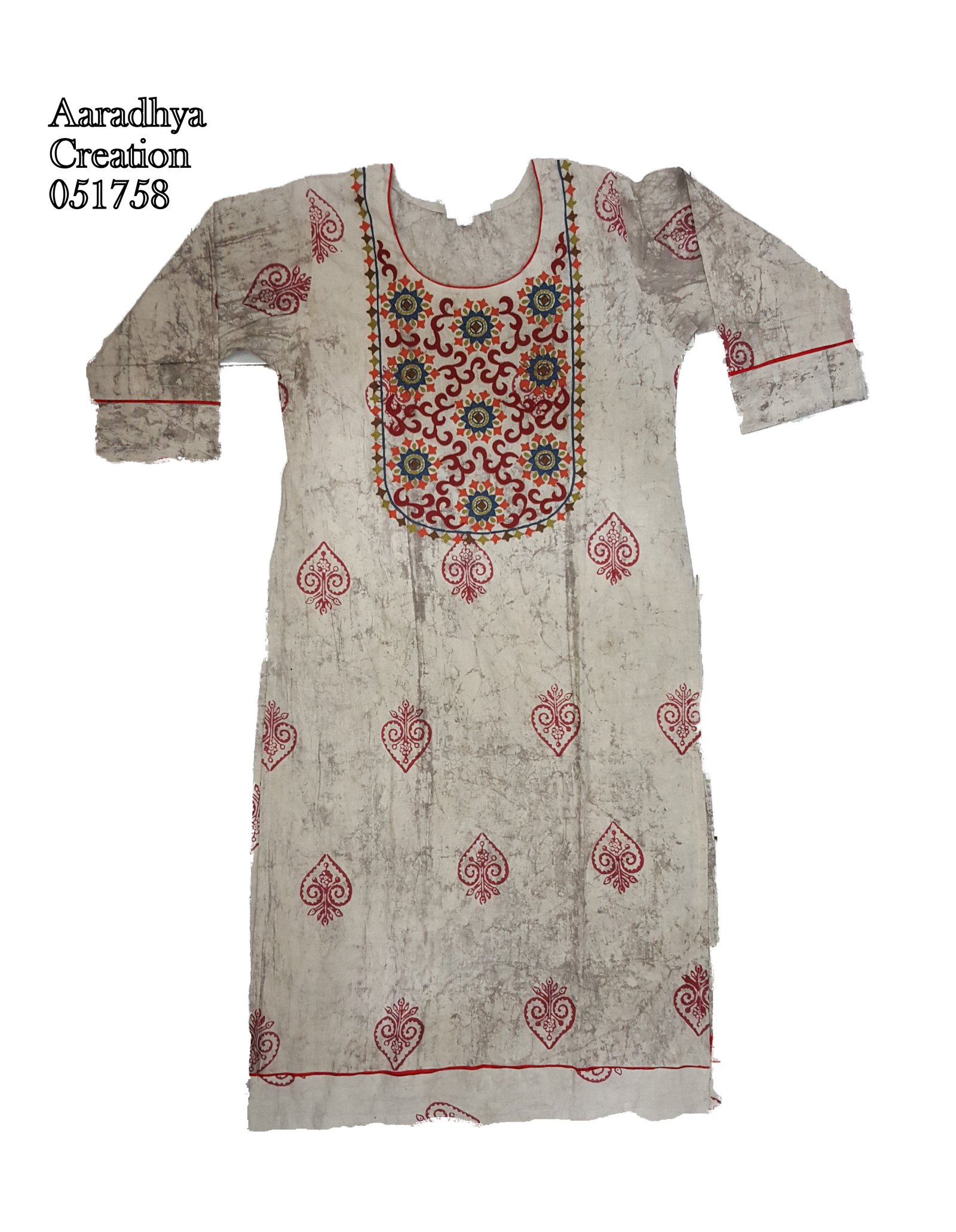 fancy kurti neck