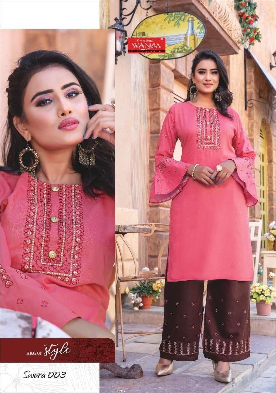 fancy kurti plazo