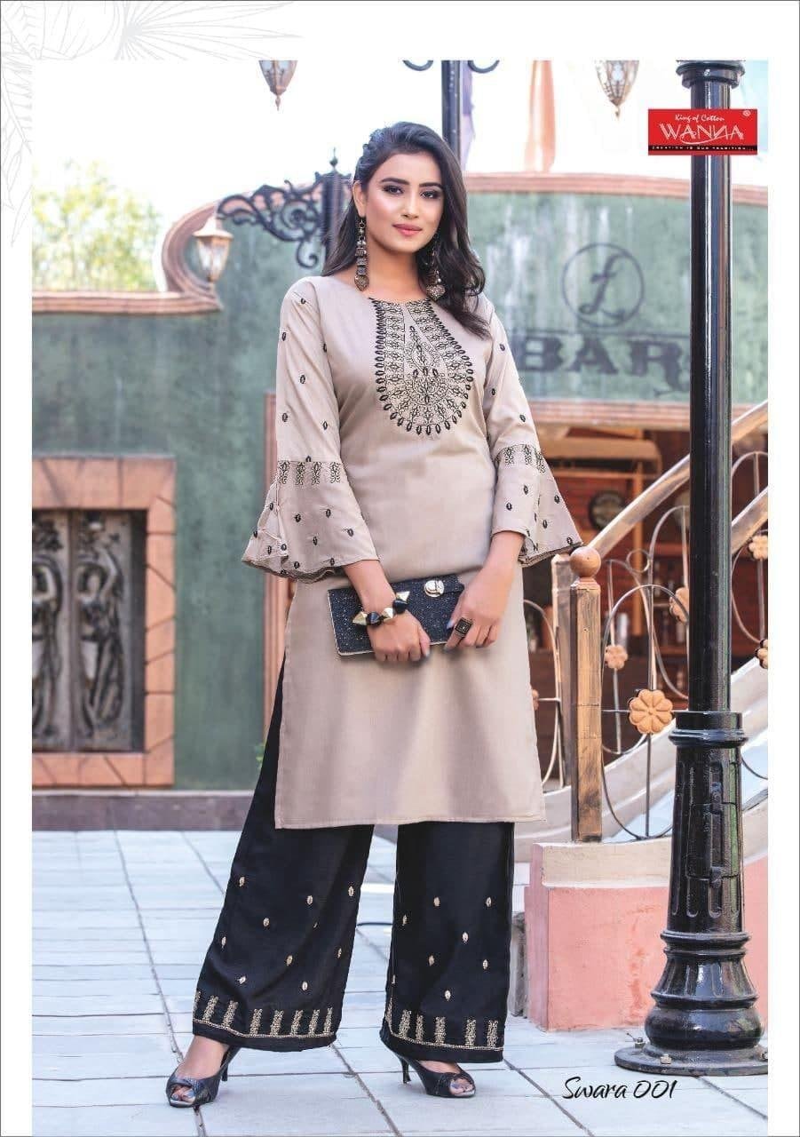 fancy kurti plazo