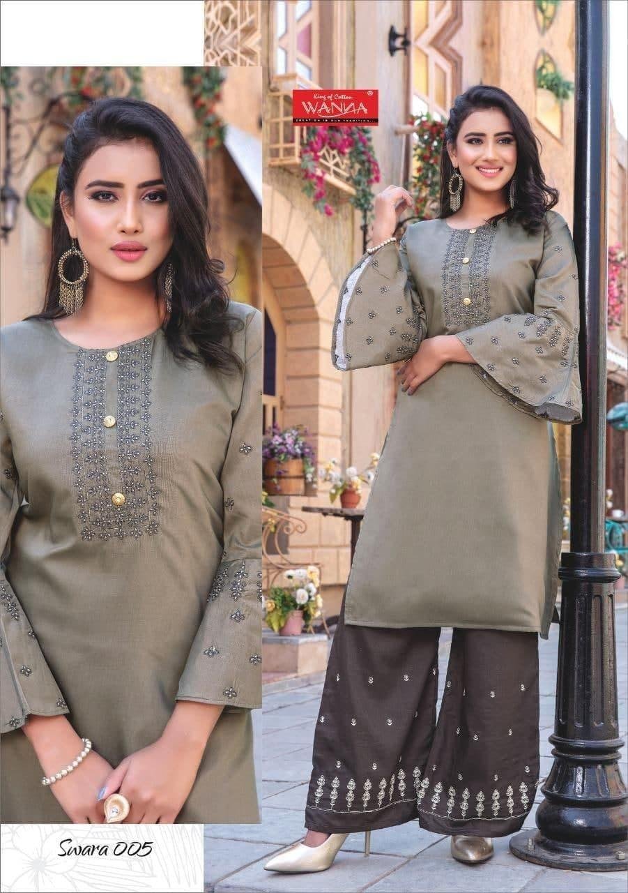 fancy kurti plazo