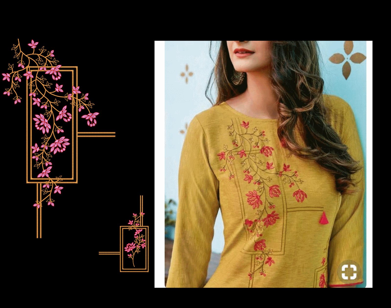 fancy kurti