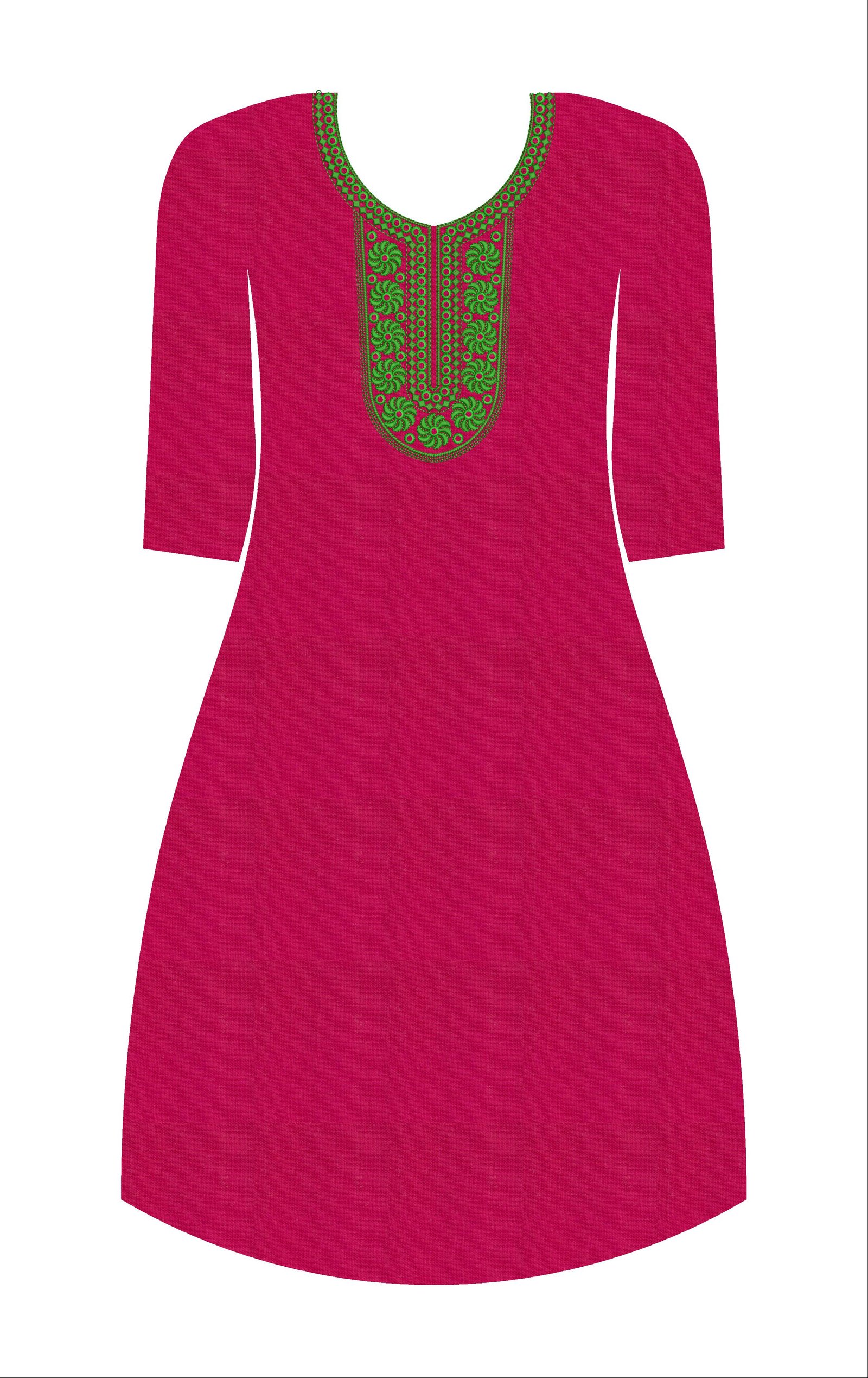 self kurti neck