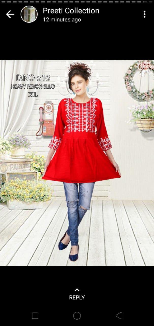 fancy kurti