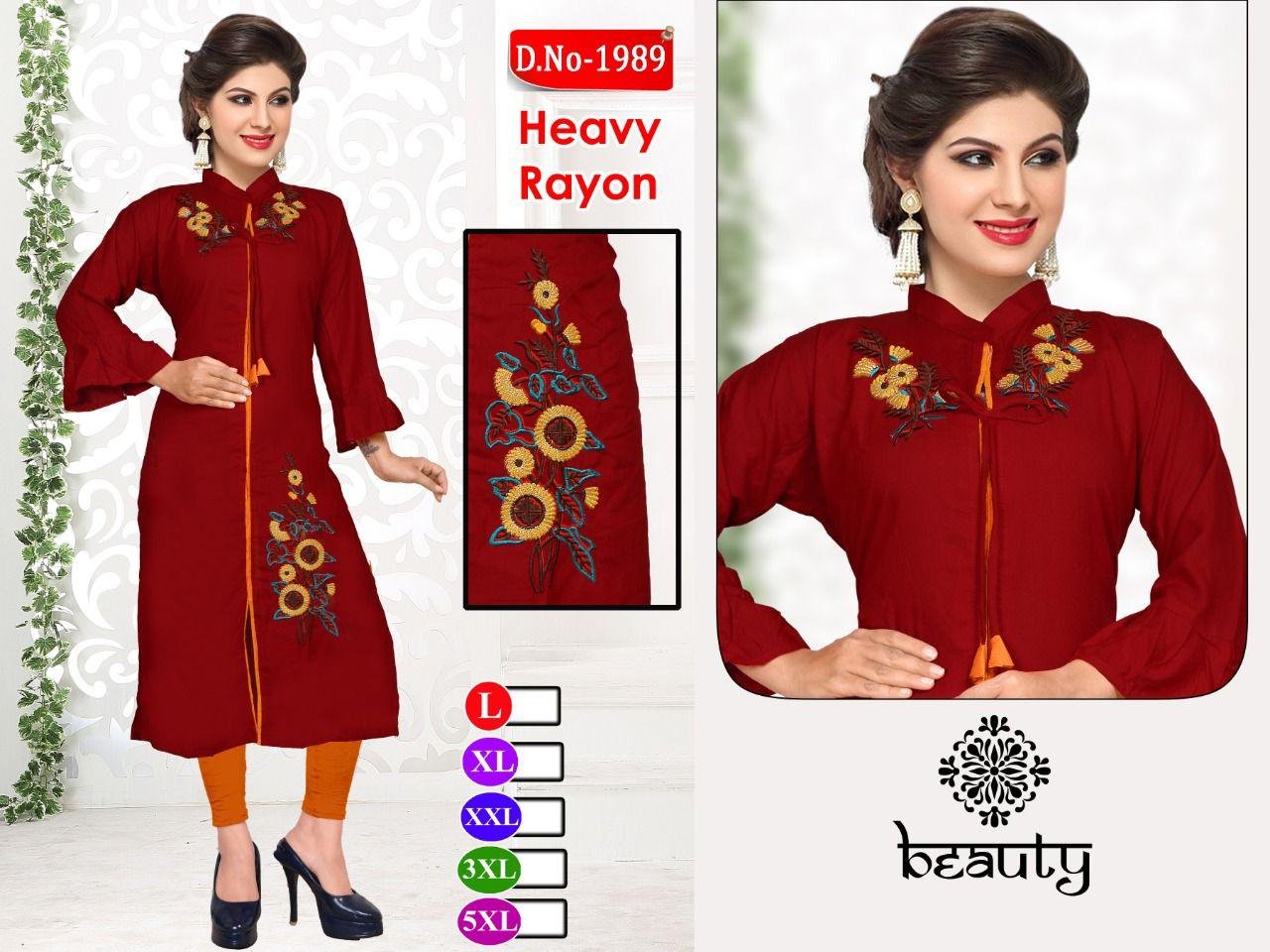 fancy kurti