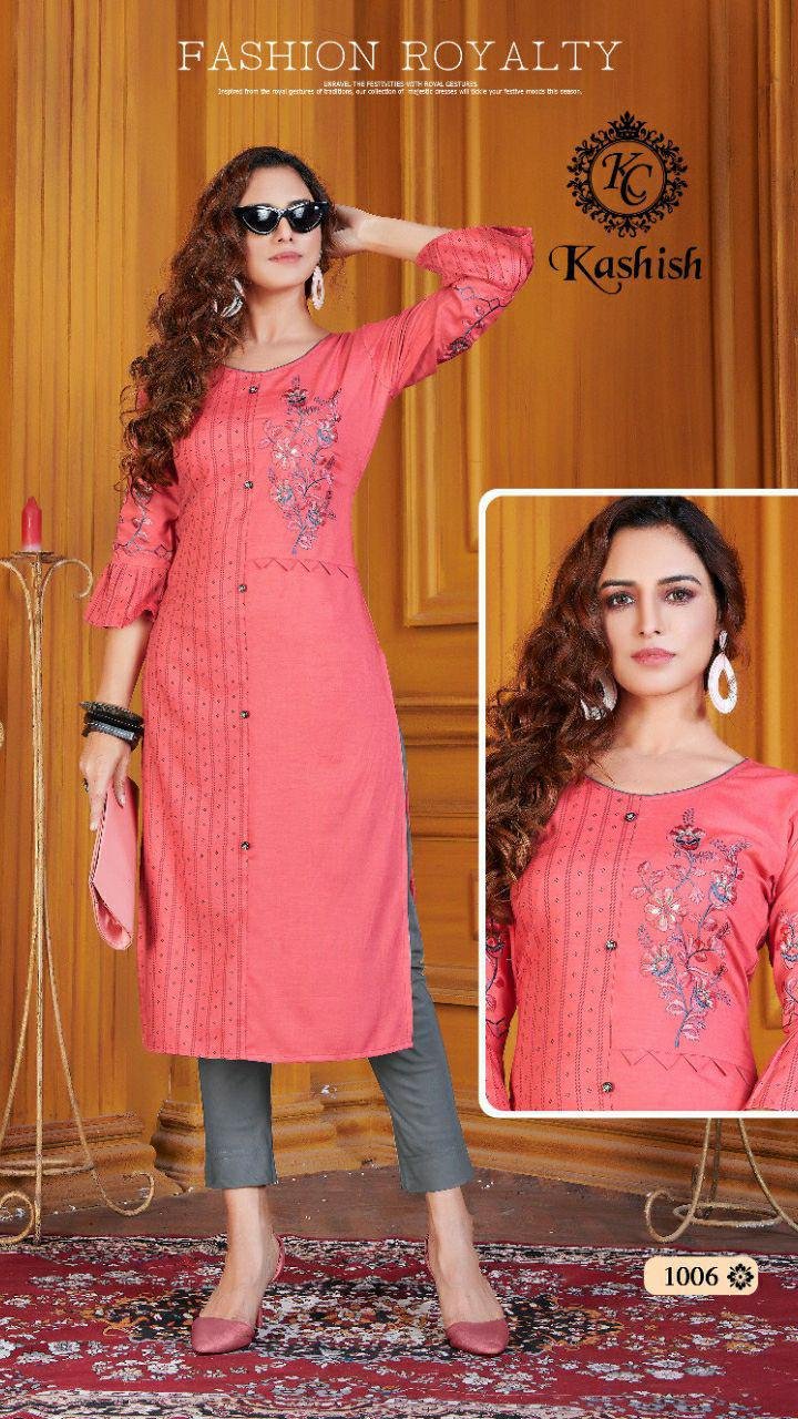 sequence kurti design
