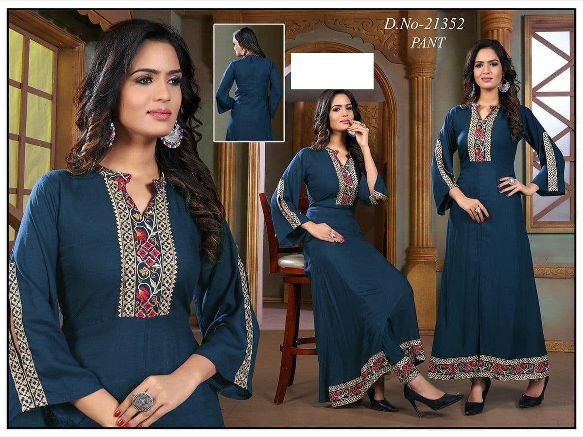 fancy kurti & plazo