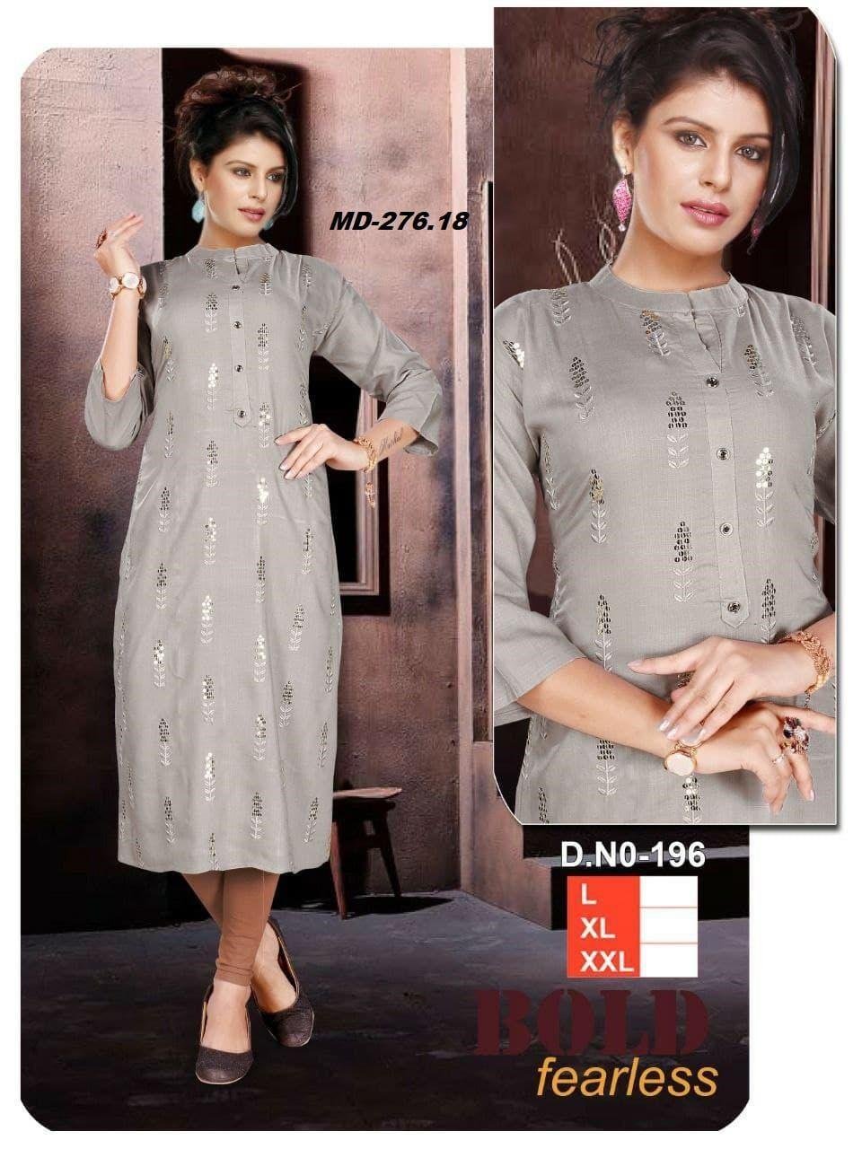 sequence kurti design