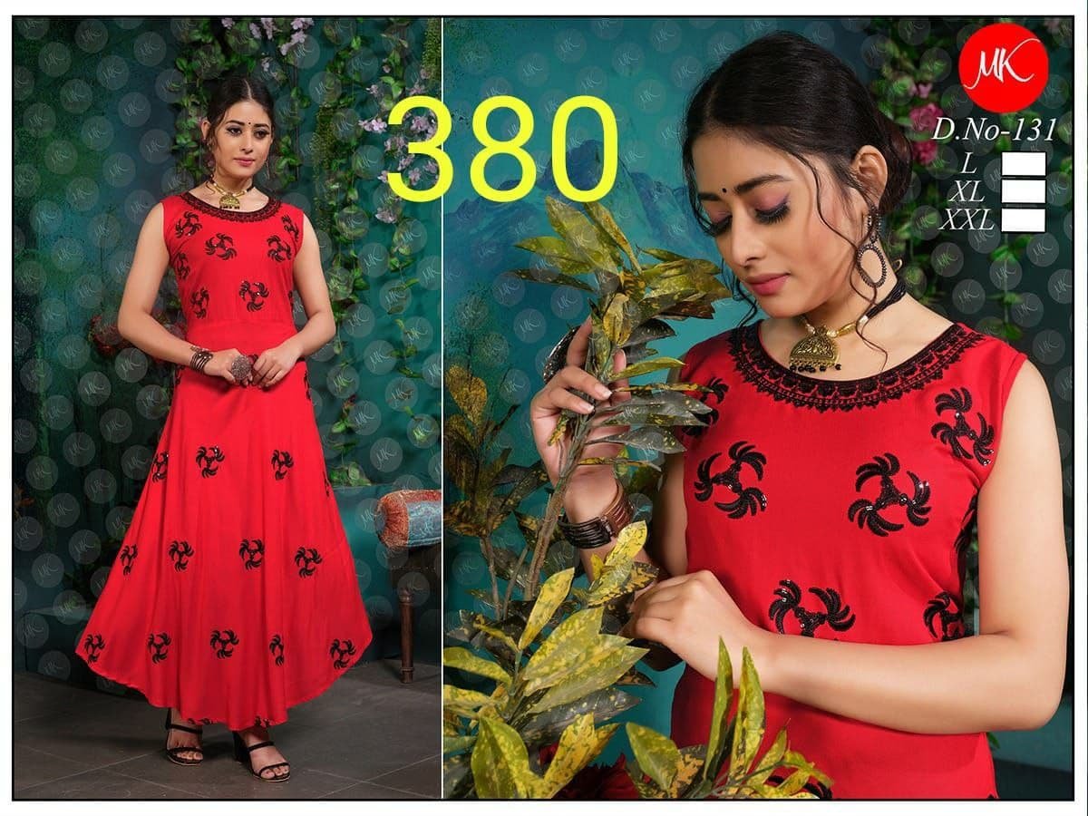 sequence kurti design