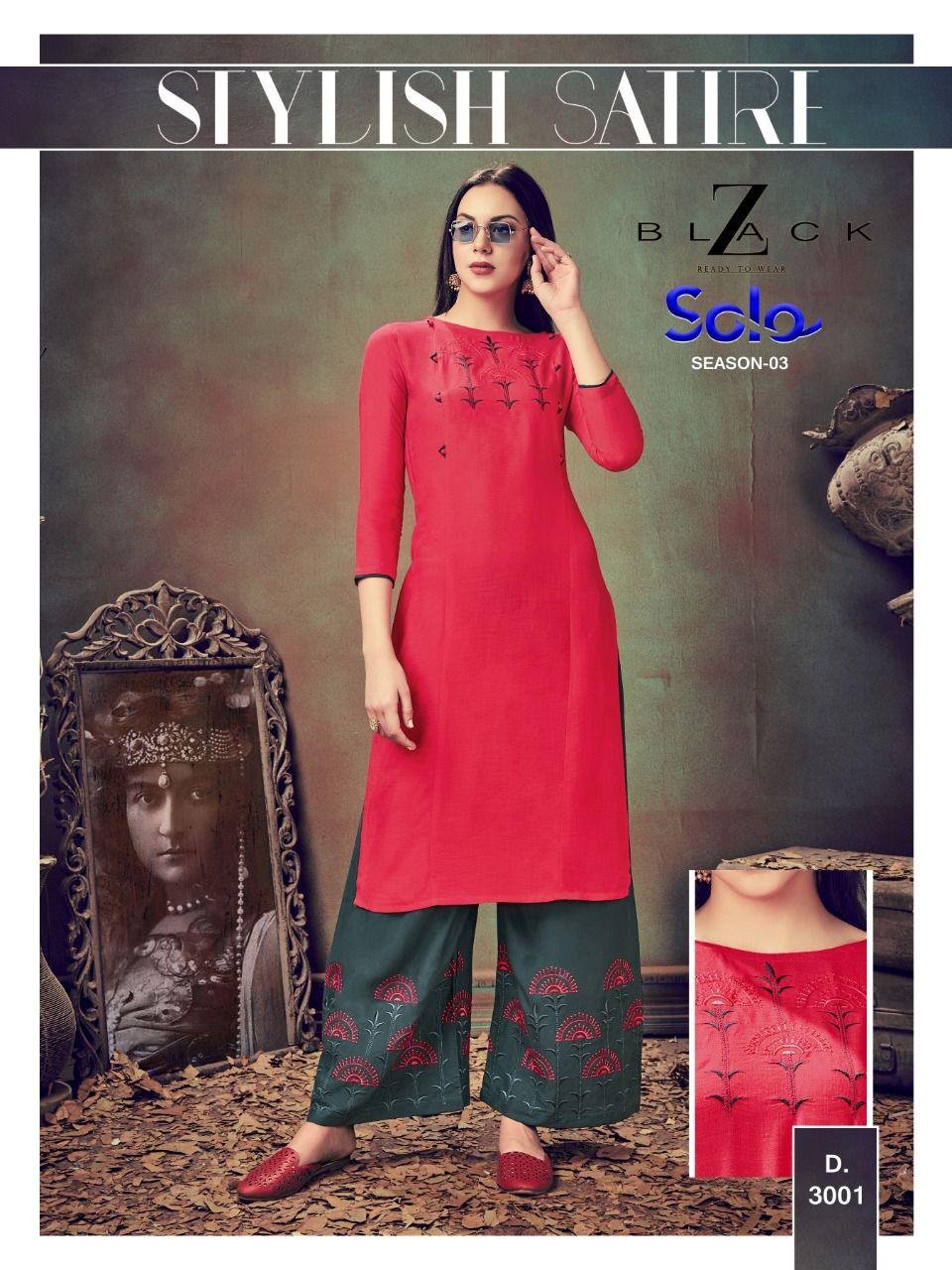 Fancy Kurti & Plazo