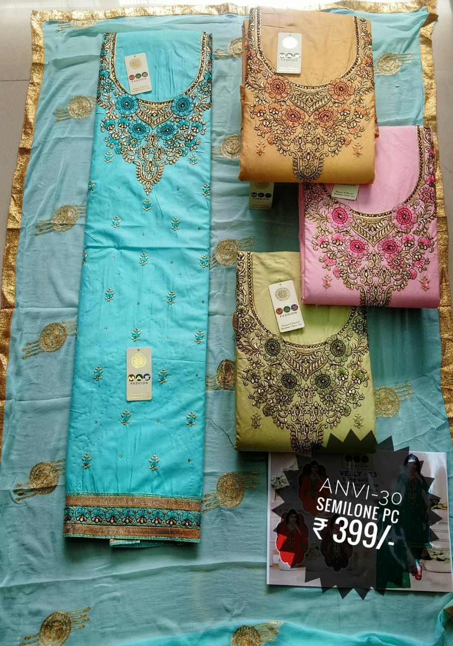 Neck top dupatta