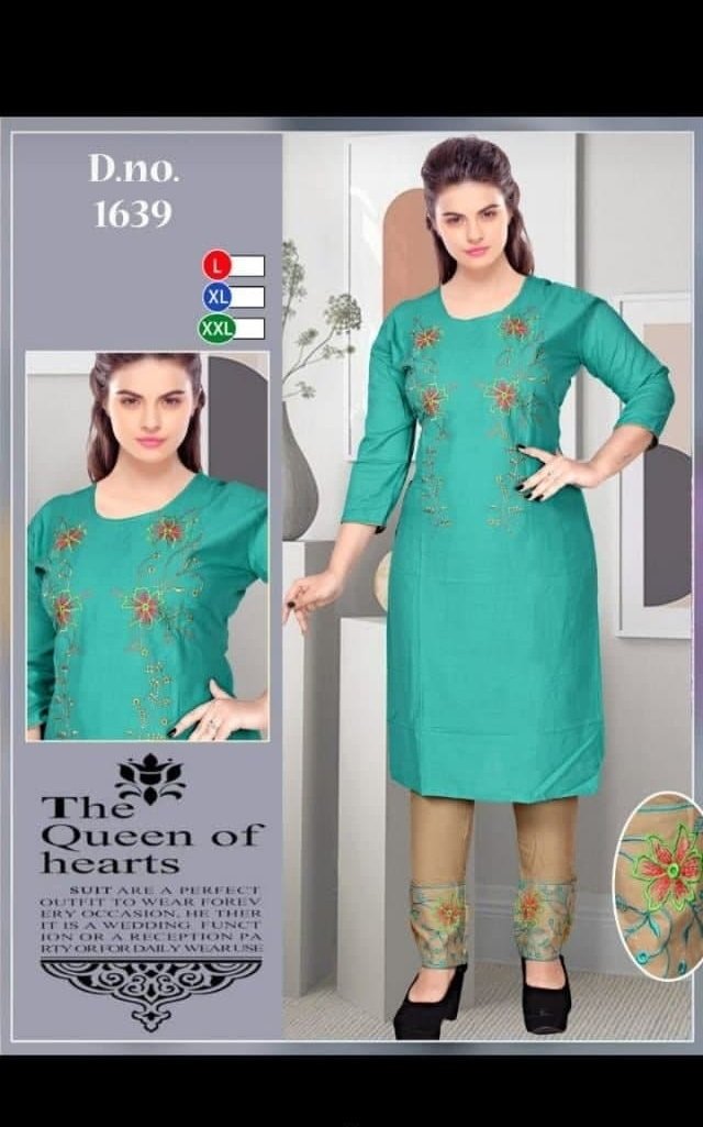 fancy kurti & plazo pent