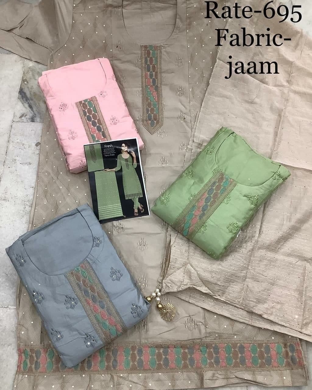 neck top dupatta
