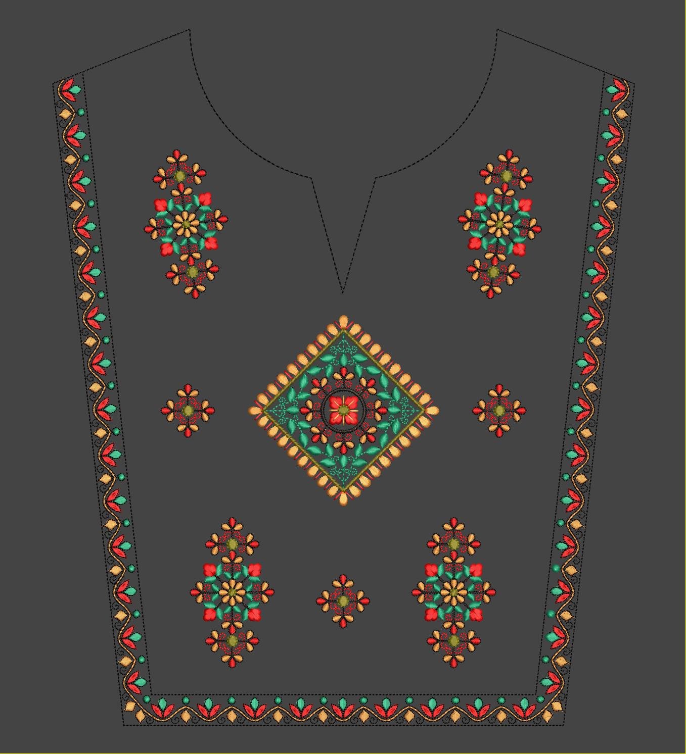 fancy  kurti