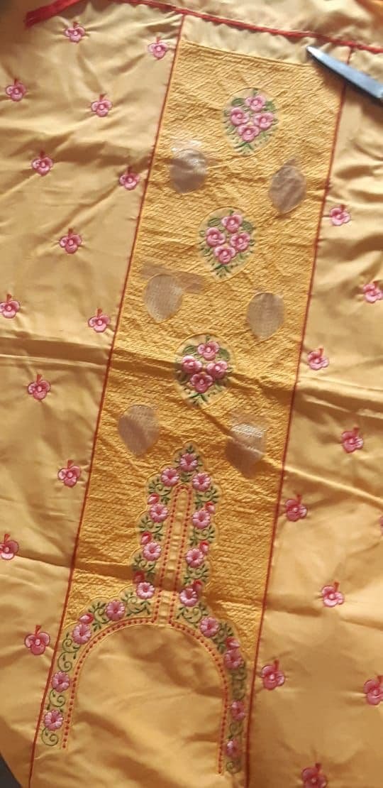 neck top dupatta