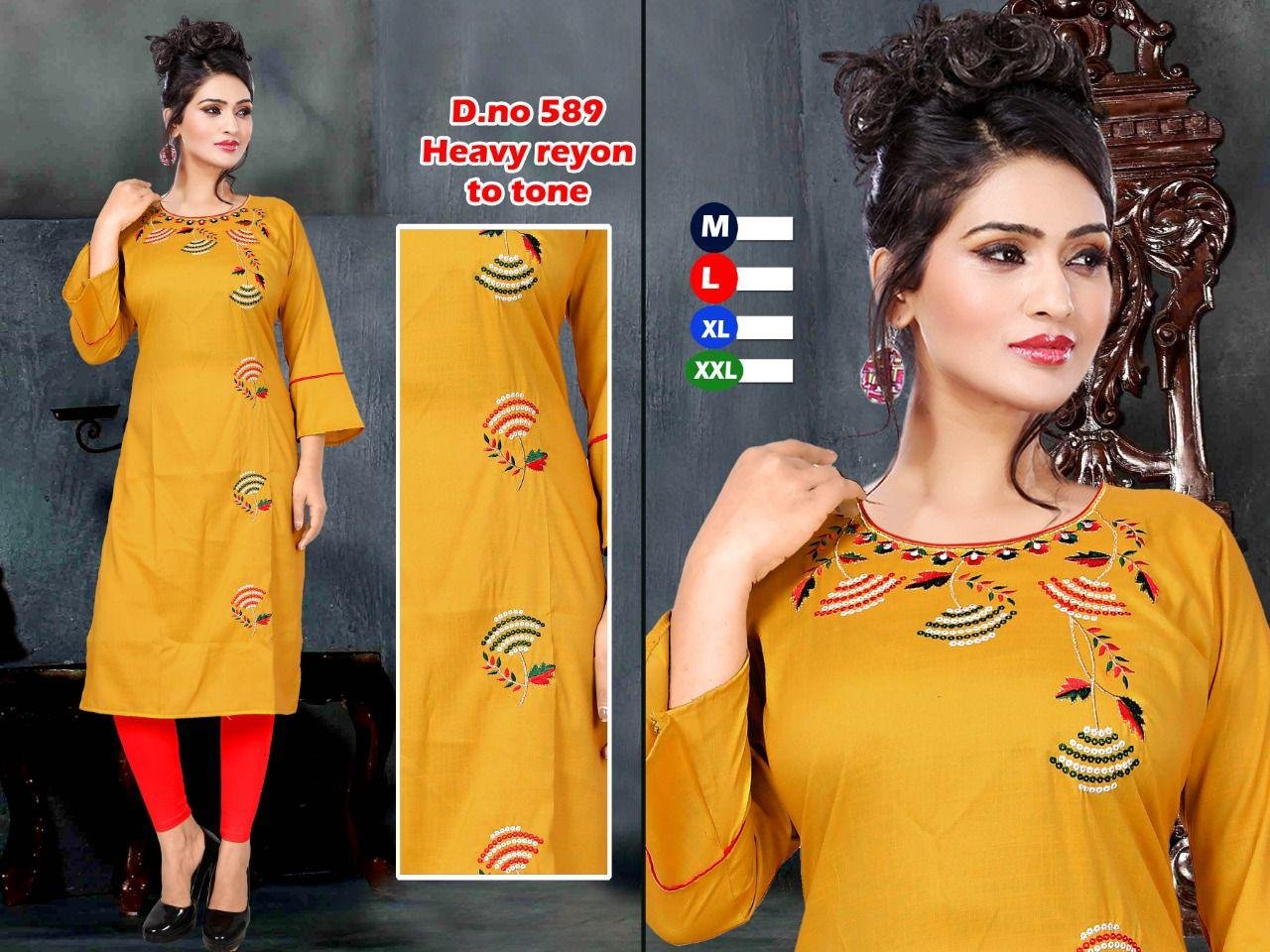 fancy kurti