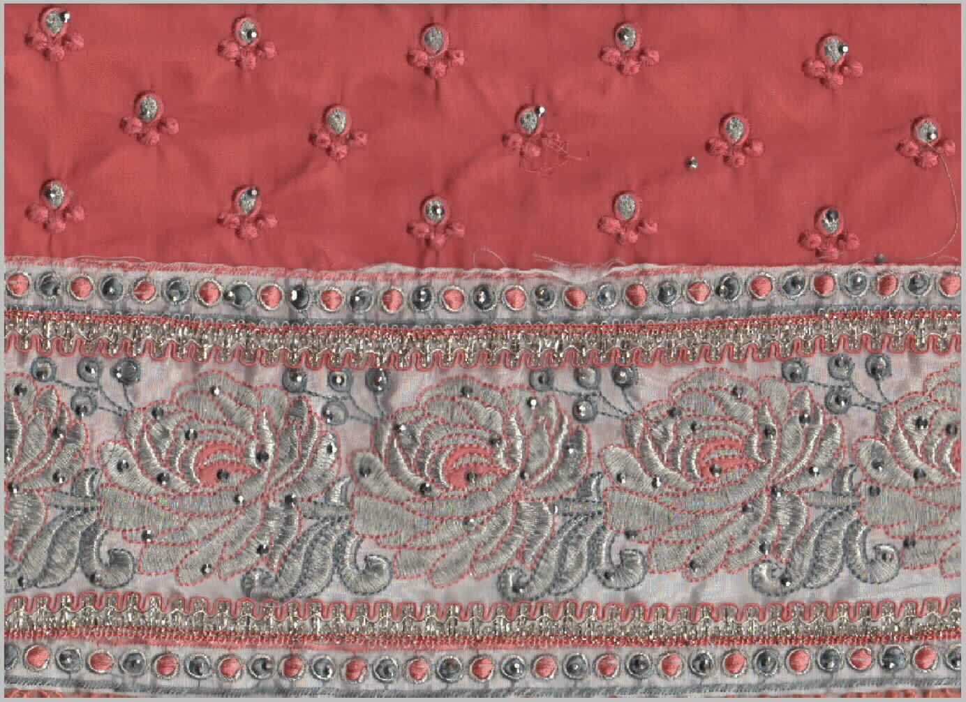 neck top dupatta