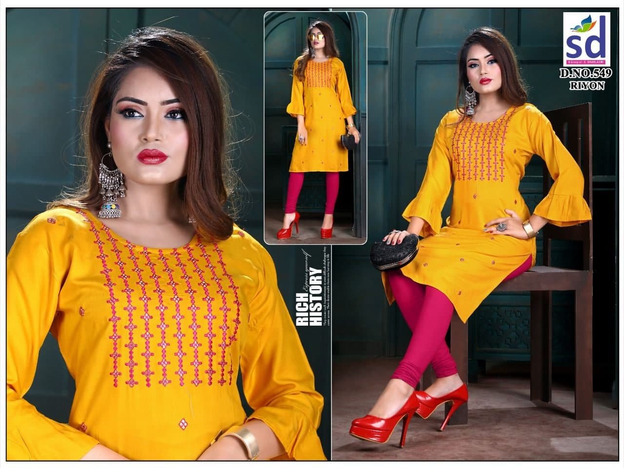 fancy kurti