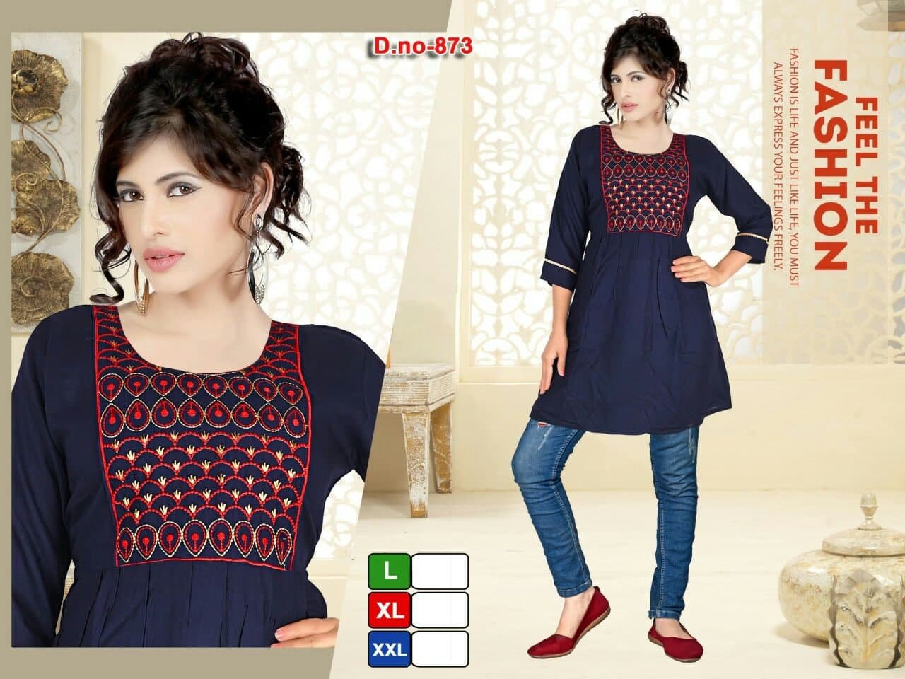 fancy kurti