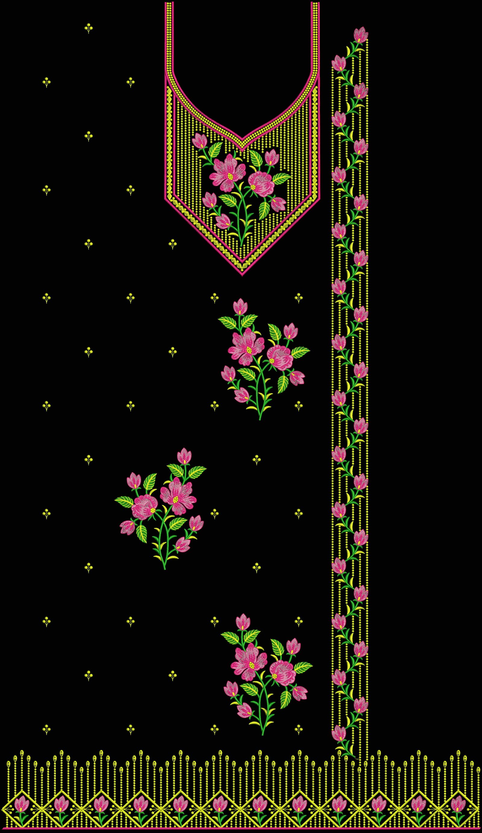 neck top dupatta