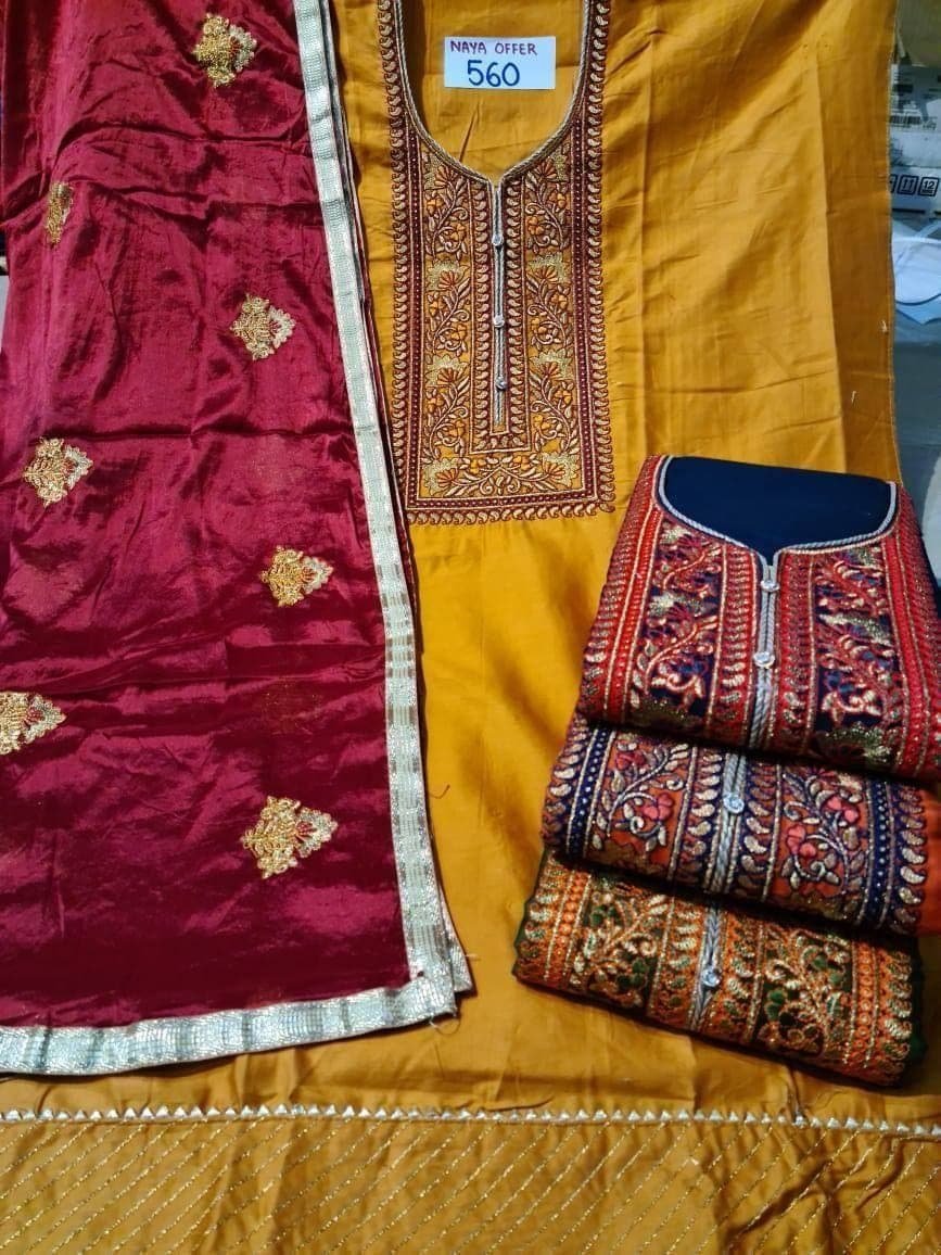 neck top dupatta