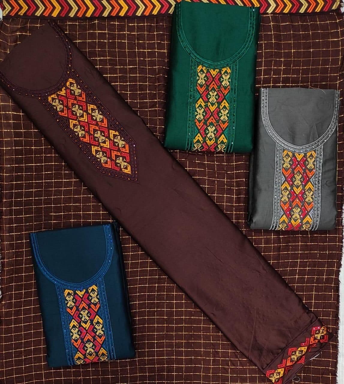 neck top dupatta